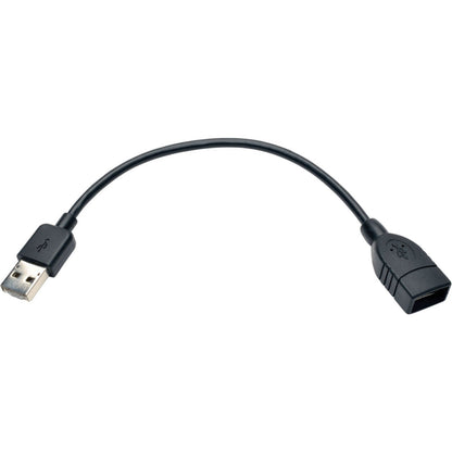 Tripp Lite USB 2.0 OTG Cable with 2-in-1 Connector Combo A Male + Micro-B Male to A Female 6-in. (15.24 cm)