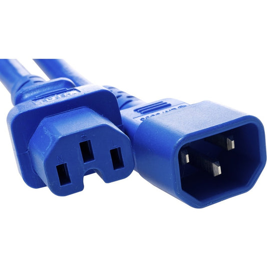 Unirise 6ft Blue Power Cord C14-C15