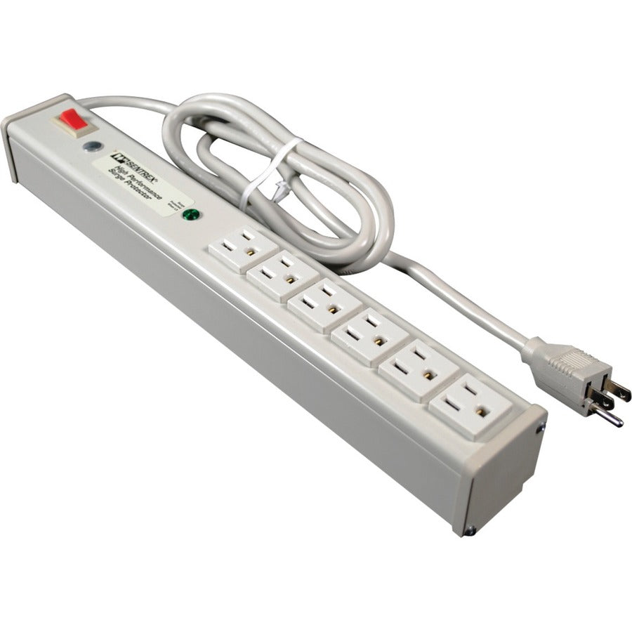 Wiremold Sentrex 6-Outlet Surge Suppressor/Protector