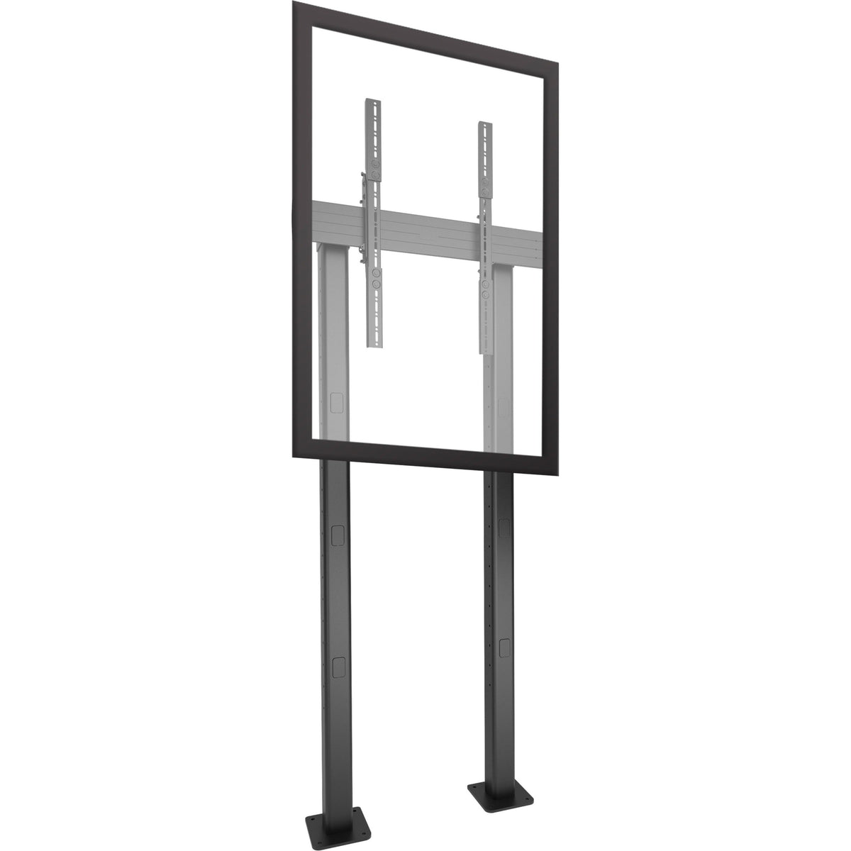 Chief Fusion Single Bolt-Down Display Mount - For Displays 42-80" - Black
