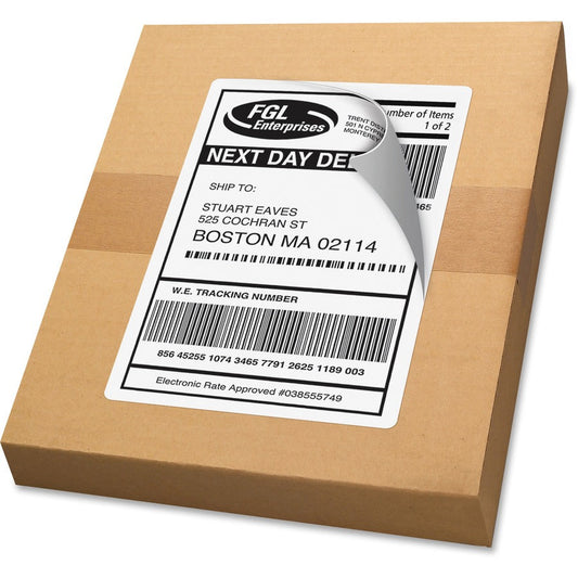 Avery&reg; Shipping Labels TrueBlock&reg; Technology Permanent Adhesive 5-1/2" x 8-1/2"  1000 Labels (95900)