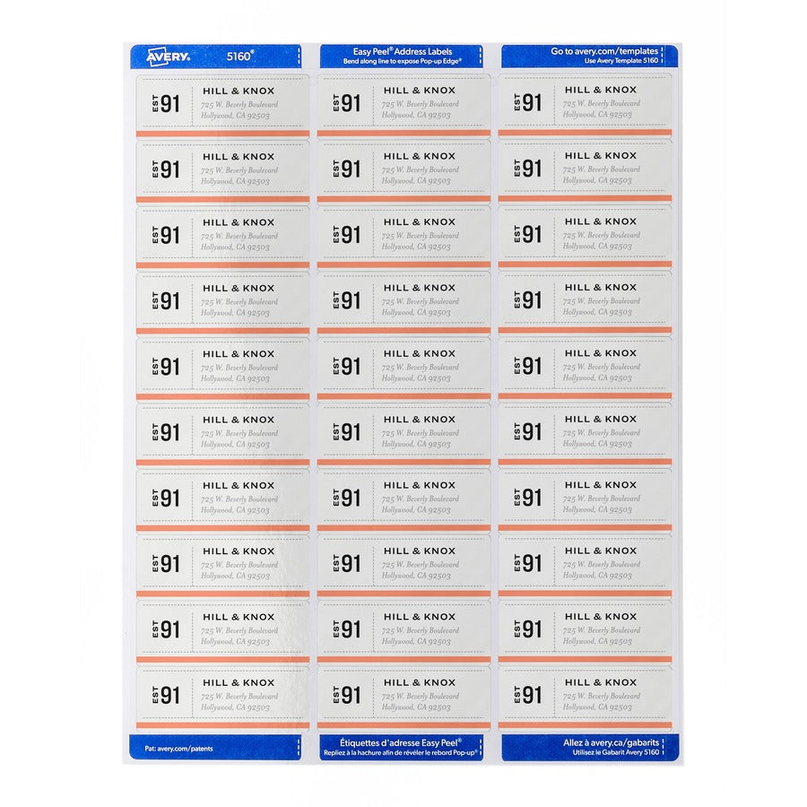 Avery&reg; TrueBlock White Shipping Labels