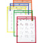 C-Line Reusable Dry Erase Pockets - Study Aid