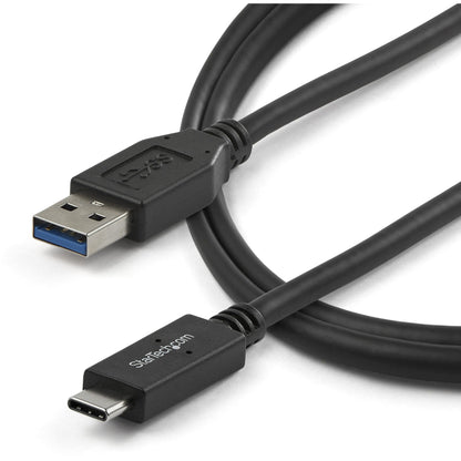 StarTech.com 3 ft 1m USB to USB C Cable - USB 3.1 (10Gpbs) - USB-IF Certified - USB A to USB C Cable - USB 3.1 Type C Cable