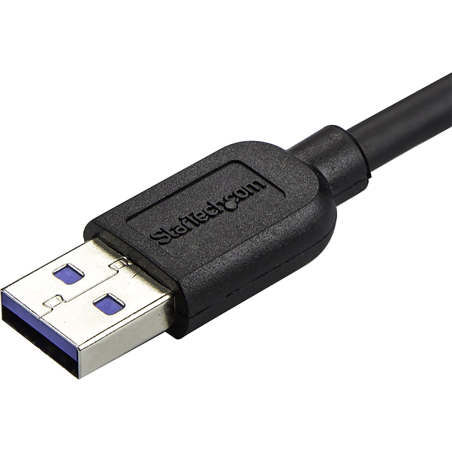 StarTech.com 2m 6 ft Slim Micro USB 3.0 (5Gbps) Cable - M/M - USB 3.0 A to Left-Angle Micro USB - USB 3.2 Gen 1