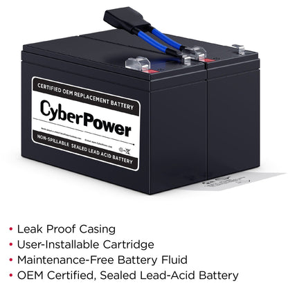 CyberPower RB1290X2B Replacement Battery Cartridge