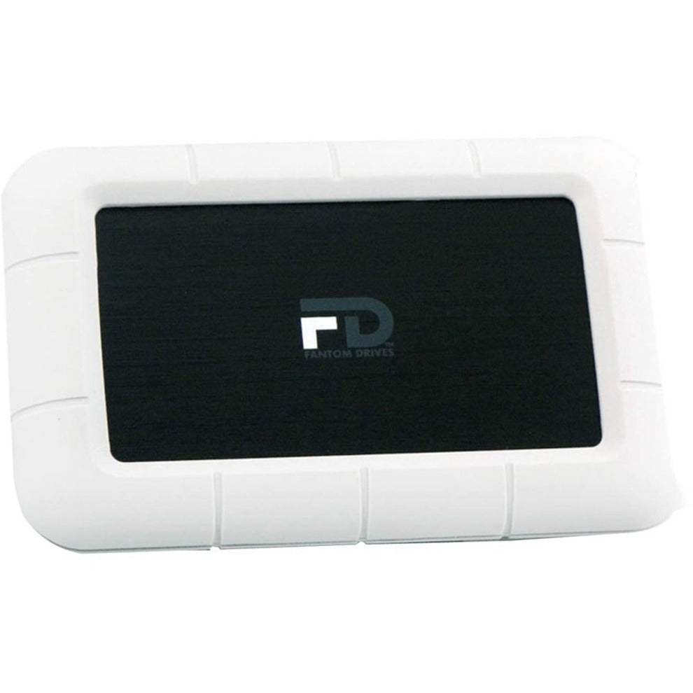 Fantom Drives 2TB Portable Hard Drive - Robusk Mini - USB 3 Aluminum Black FRM2000