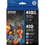 Epson Claria 410XL Original High Yield Inkjet Ink Cartridge - Photo Black Cyan Magenta Black Pack