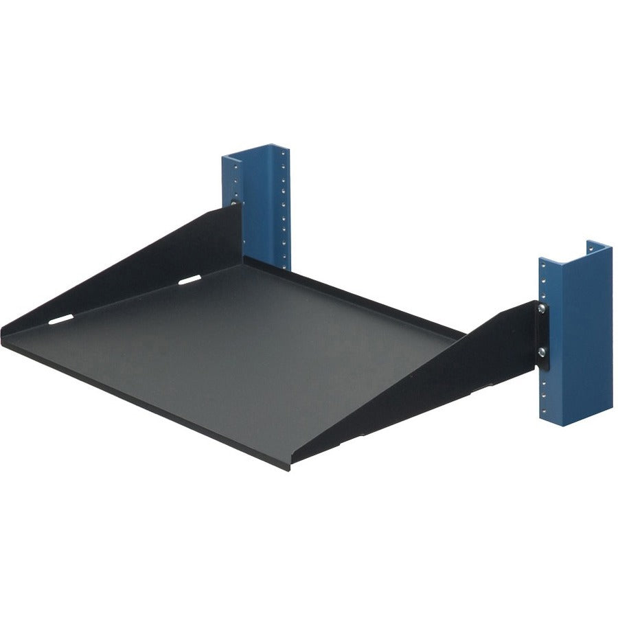 Rack Solutions 2U 2Post Cantilever Shelf 13in Depth (Flanged Down Solid)