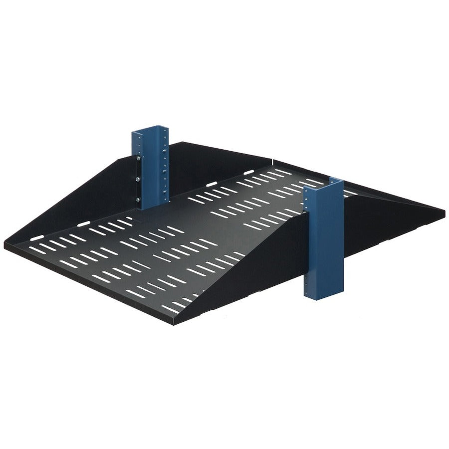 Rack Solutions 3U 2Post Center Mount Shelf 29in Depth (Flanged Up Vented)