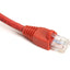 6IN RED CAT6 550MHZ PATCH CABLE