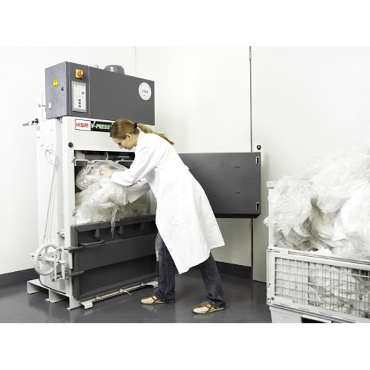 HSM V-Press 610 eco Vertical Baler