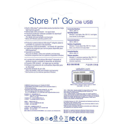 32GB Store 'n' Go USB Flash Drive - 2pk - Blue Green