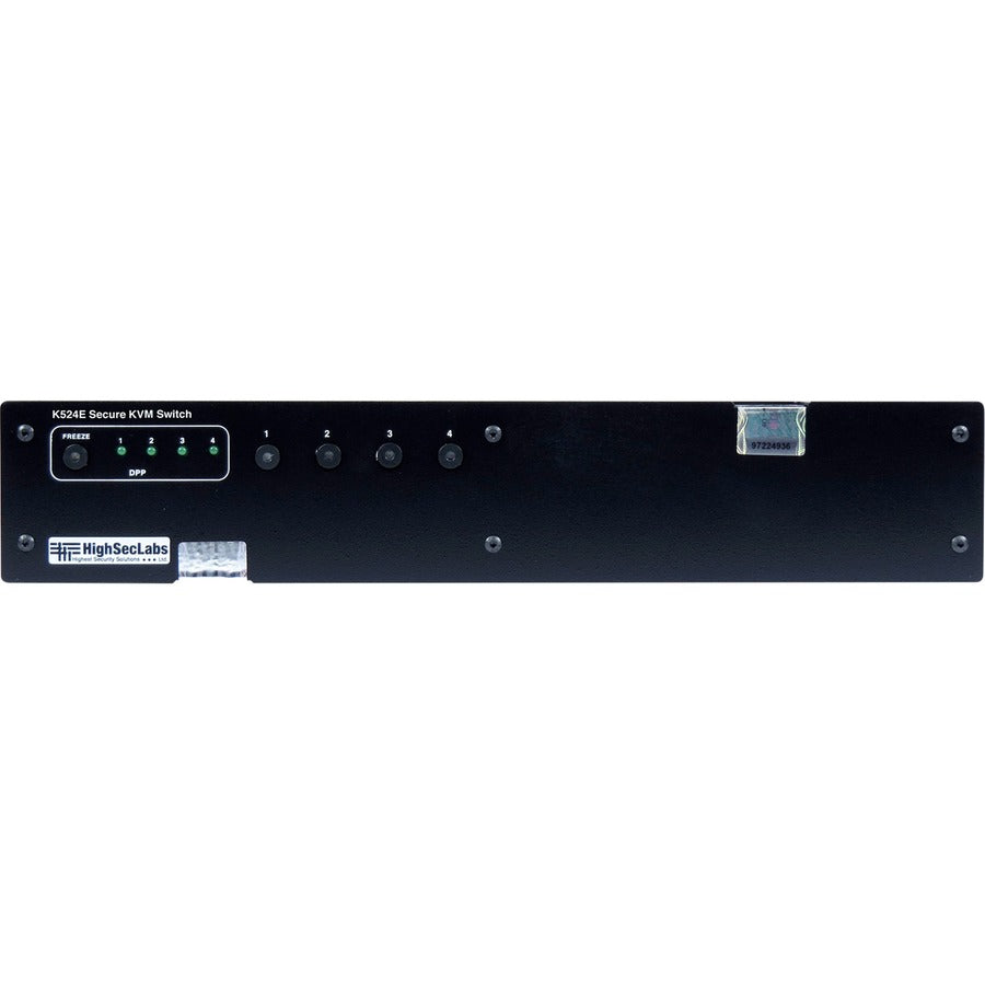 Kramer K524E HighSecLabs Secure 4-Port Dual-Display DisplayPort KVM Switch