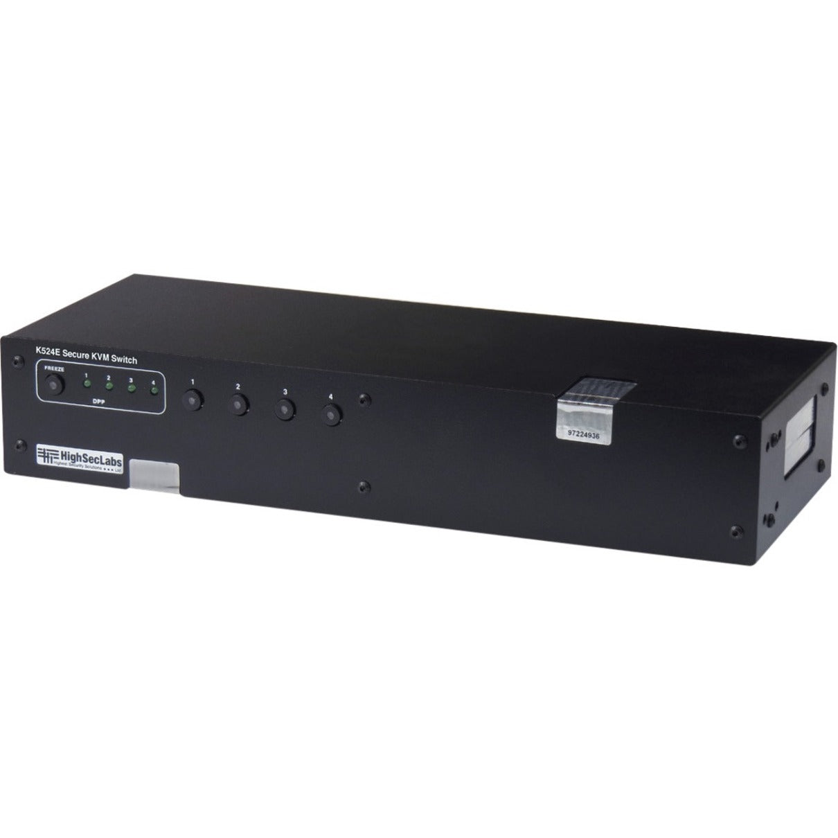 Kramer K524E HighSecLabs Secure 4-Port Dual-Display DisplayPort KVM Switch