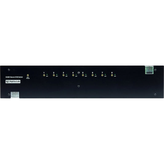 Kramer K248E HighSecLabs Secure 8-Port Dual Display DVI-I KVM Switch