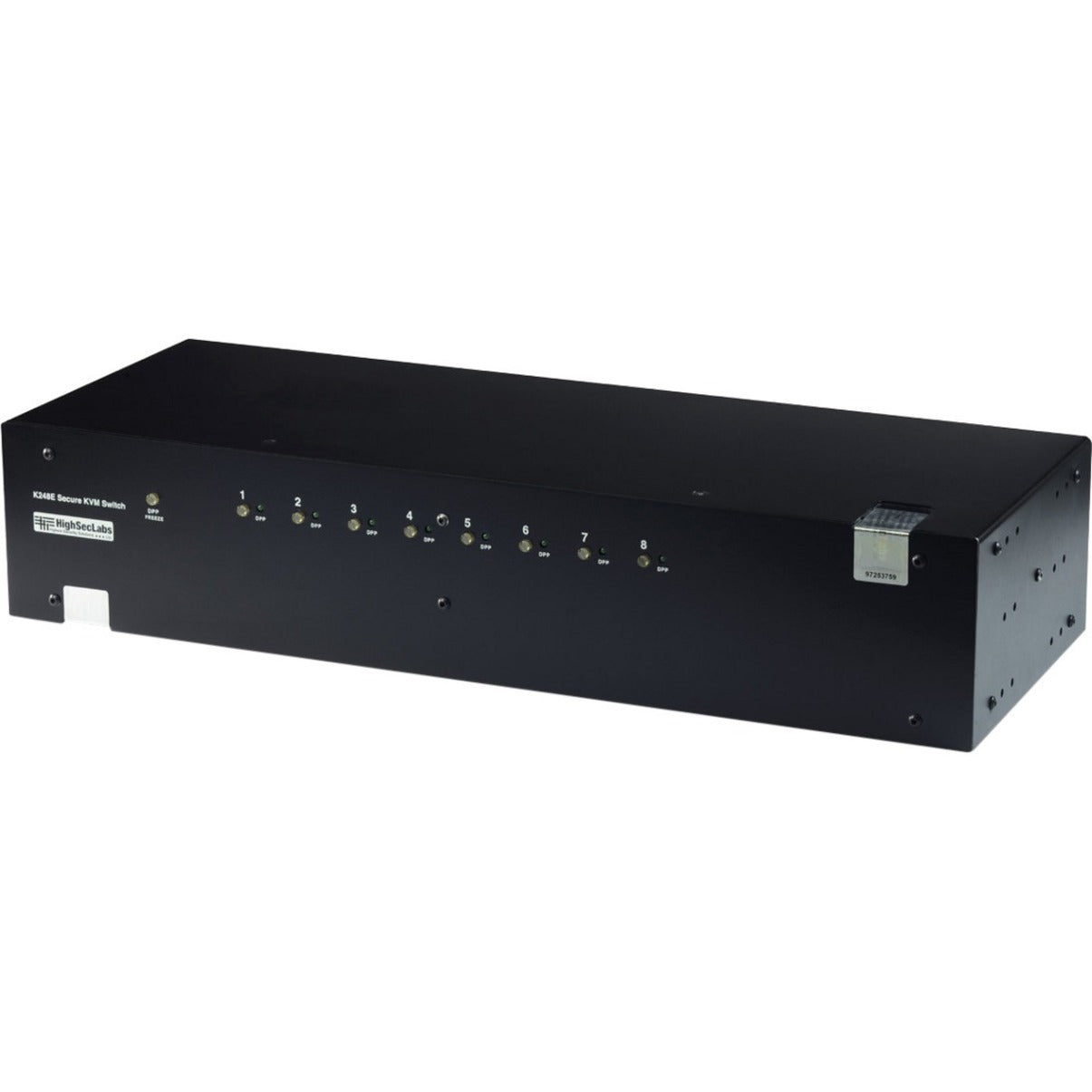 Kramer K248E HighSecLabs Secure 8-Port Dual Display DVI-I KVM Switch