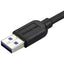 StarTech.com 1m 3 ft Slim Micro USB 3.0 (5Gbps) Cable - M/M - USB 3.0 A to Left-Angle Micro USB - USB 3.2 Gen 1