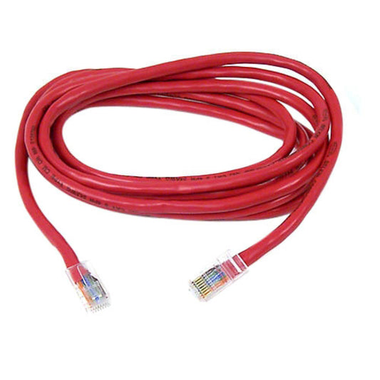 15FT CAT5E PATCH CABLE RED     