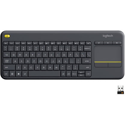 K400 PLUS WRLS TOUCH KEYB BLK  