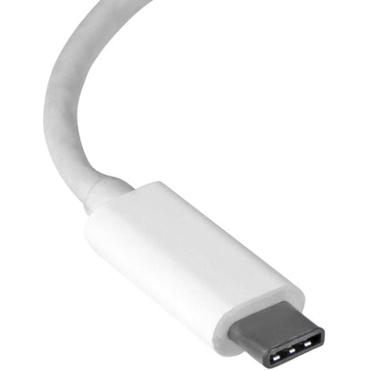 StarTech.com USB-C to Gigabit Ethernet Adapter ? White ? Thunderbolt 3 Port Compatible ? USB Type C Network Adapter