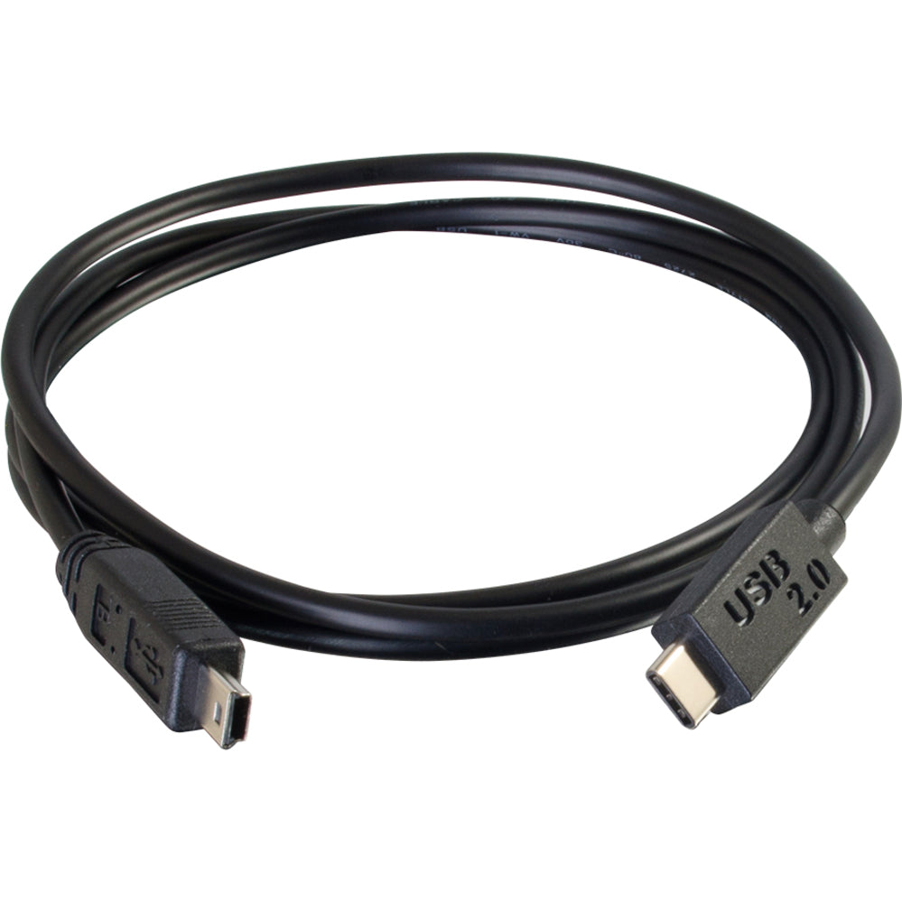 C2G 10ft USB C to USB Mini B Cable - M/M