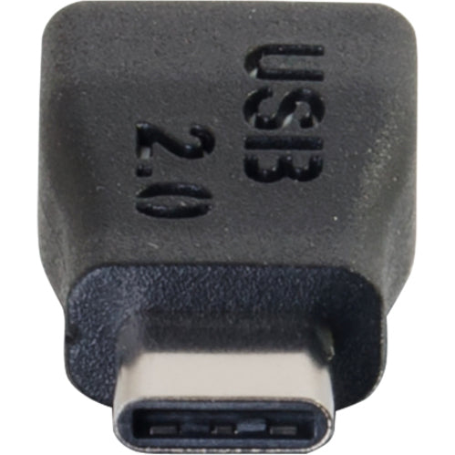 C2G USB 2.0 USB Type C to USB Micro B Adapter M/F - USB C to Phone Black