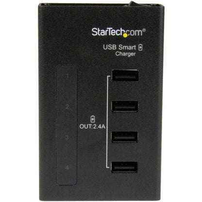 StarTech.com 4-Port Charging Station for USB Devices - 48W/9.6A