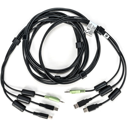 Vertiv Avocent USB Keyboard and Mouse and Audio Cable 10 ft. for Vertiv Avocent SV and SC Series Switches