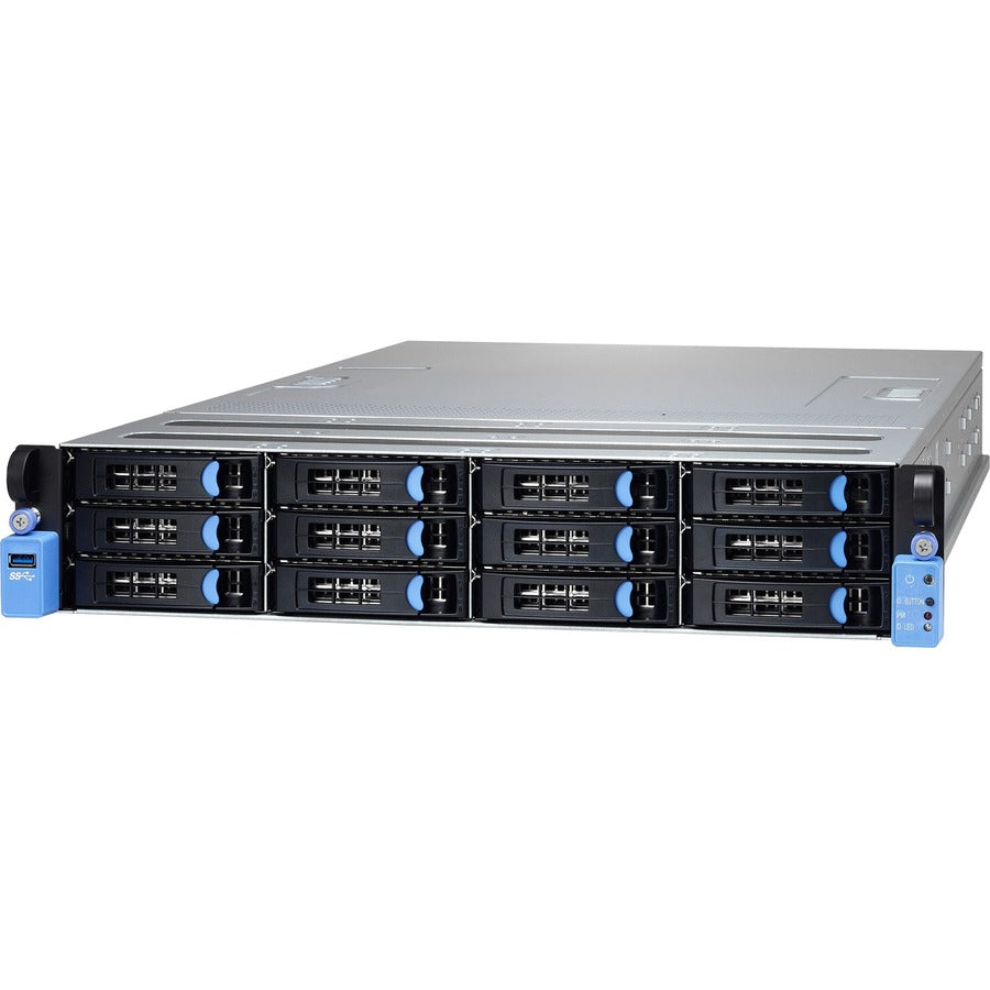 Tyan TN71-BP012 2U Rack-mountable Server - 1 x IBM POWER8 2.93 GHz - 16 GB RAM - 8 TB HDD - (2 x 4TB) HDD Configuration - 12Gb/s SAS Serial ATA/600 Controller