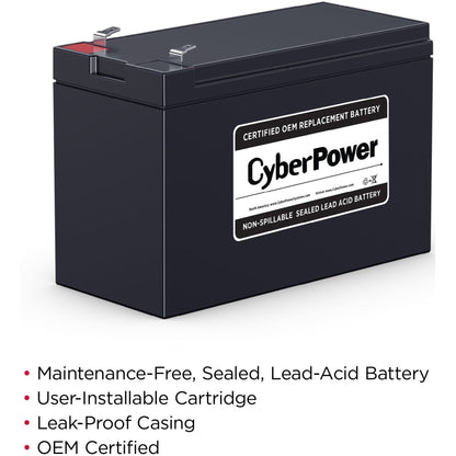 CyberPower RB1270B Replacement Battery Cartridge