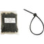 Unirise 6in Nylon Cable Tie 40lbs Black 100pk