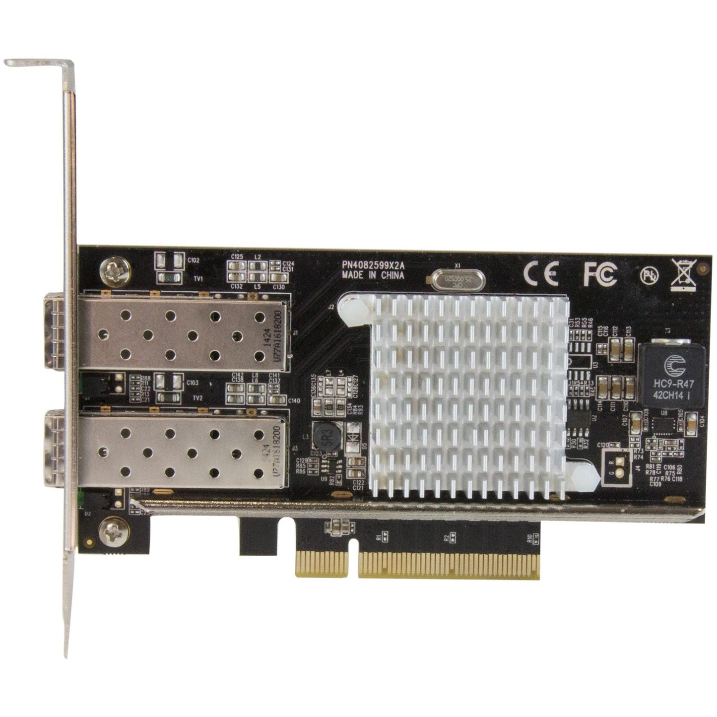 StarTech.com 10G Network Card ? 2x 10G Open SFP+ Multimode LC Fiber Connector ? Intel 82599 Chip ? Gigabit Ethernet Card