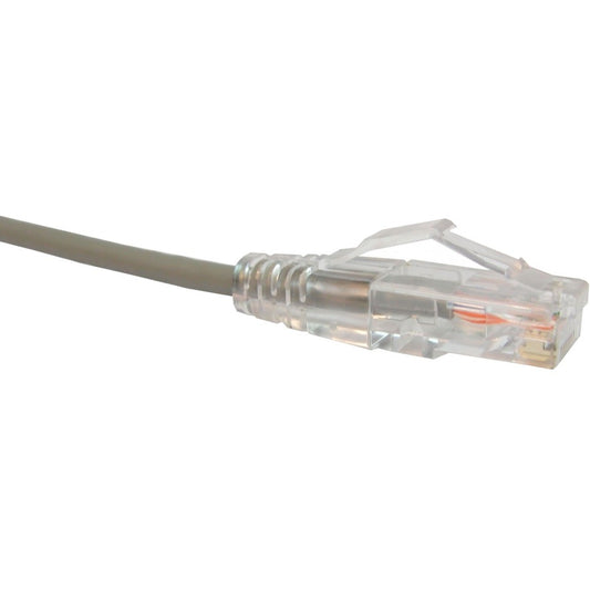 Unirise Clearfit Slim Cat6 Patch Cable Snagless Gray 10ft