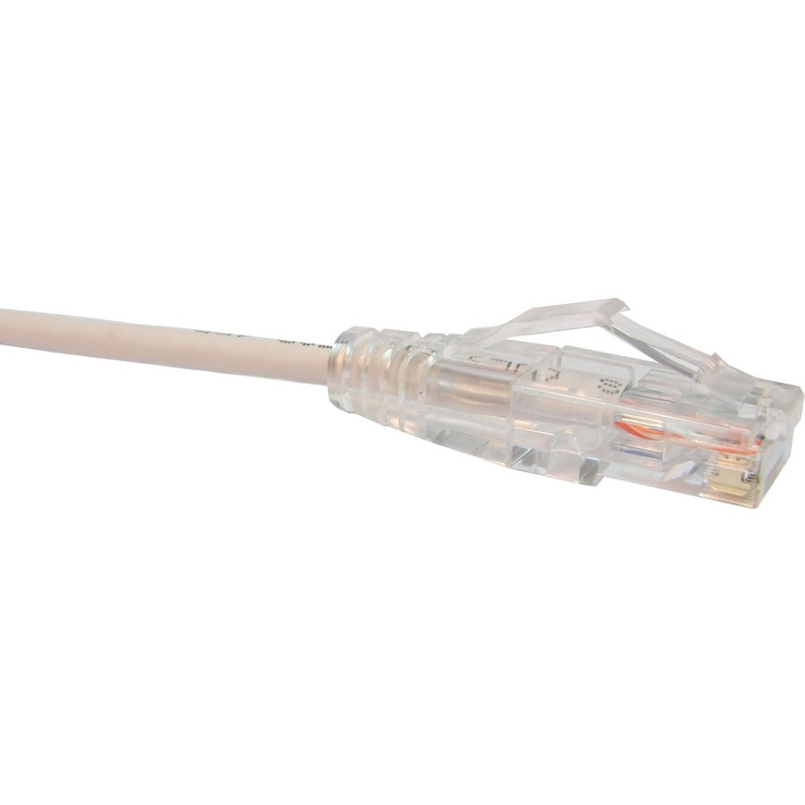 Unirise Clearfit Slim Cat6 Patch Cable Snagless White 10ft
