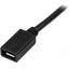 MICRO USB EXTENSION CABLE M/F  