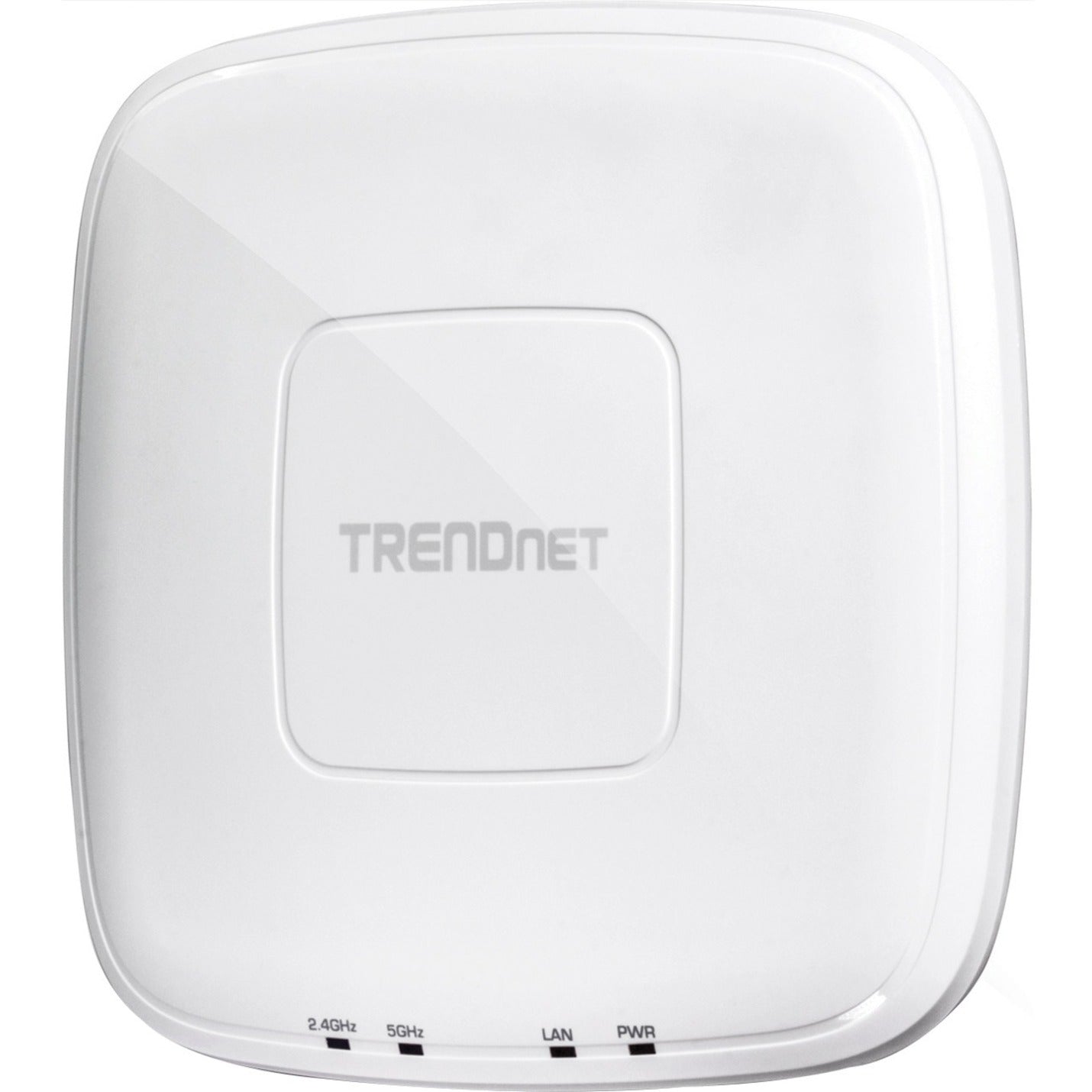TRENDnet AC1200 Dual Band PoE Indoor Access Point MU-MIMO 867 Mbps WiFi AC 300 Mbps WiFi N Bands Client Bridge Repeater Modes Gigabit PoE LAN Port Captive Portal For Hotspot White TEW-821DAP