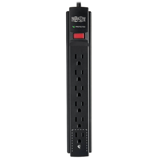 Tripp Lite Protect It! 6-Outlet Surge Protector 15 ft. Cord 790 Joules Black Housing