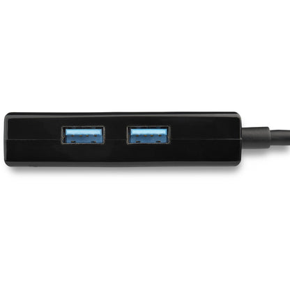 StarTech.com USB 3.0 to Gigabit Network Adapter with Built-In 2-Port USB Hub - Native Driver Support (Windows Mac and Chrome OS)