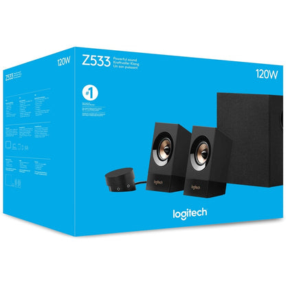 Logitech Z533 2.1 Speaker System - 60 W RMS