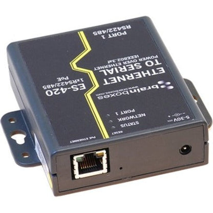 Brainboxes 1 Port RS422/485 PoE Ethernet to Serial Adapter