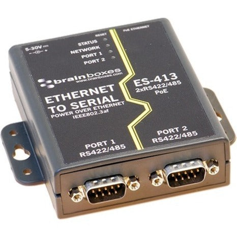 POWER OVER ETHERNET 2RS422/485 