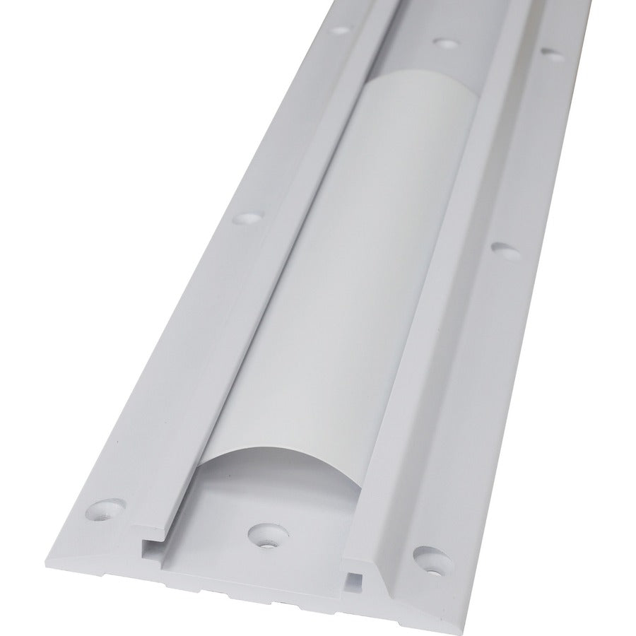 34IN WHITE WALL TRACK W/ CABLE 