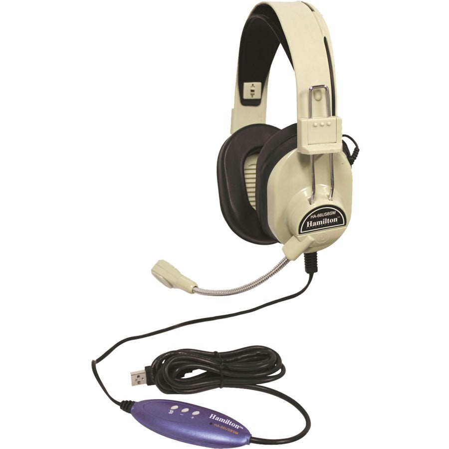 Hamilton Buhl Over Ear Headset w/ Microphone USB