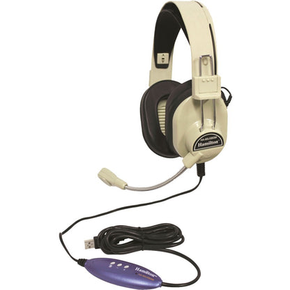 Hamilton Buhl Over Ear Headset w/ Microphone USB