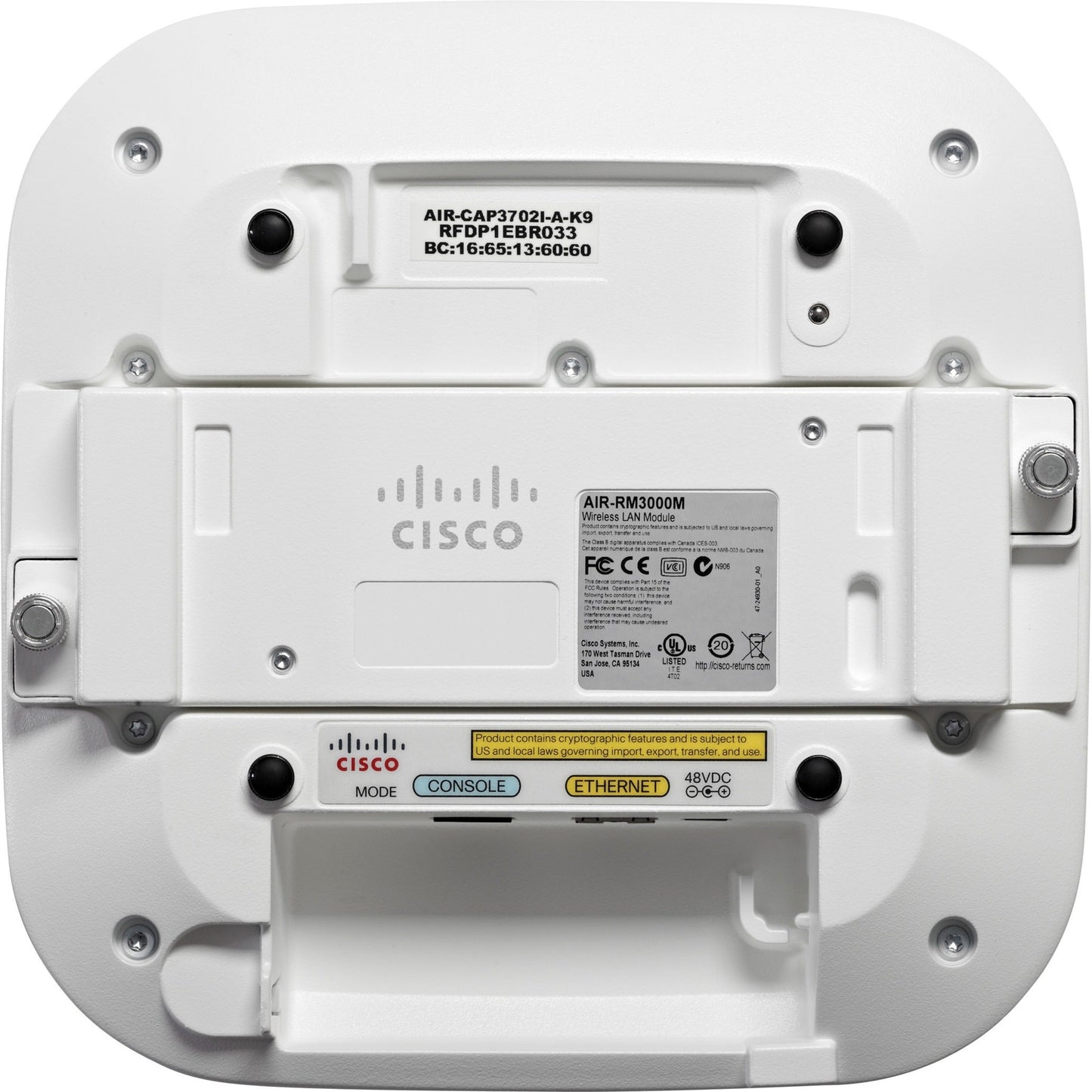 Cisco Aironet 3702I IEEE 802.11ac 450 Mbit/s Wireless Access Point