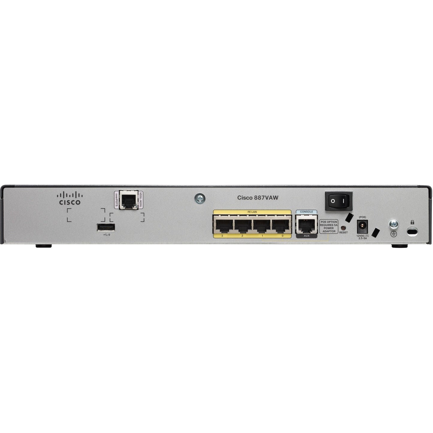 Cisco 887 VDSL/ADSL over POTS Multi-mode Router