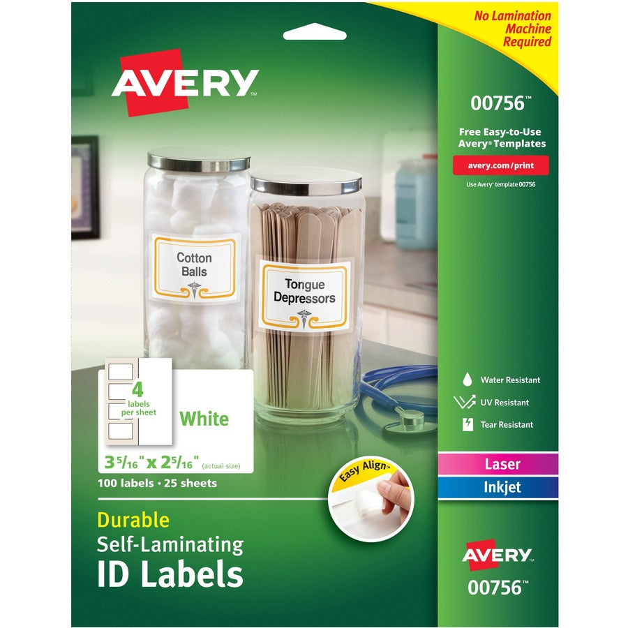 Avery&reg; Easy Align ID Label