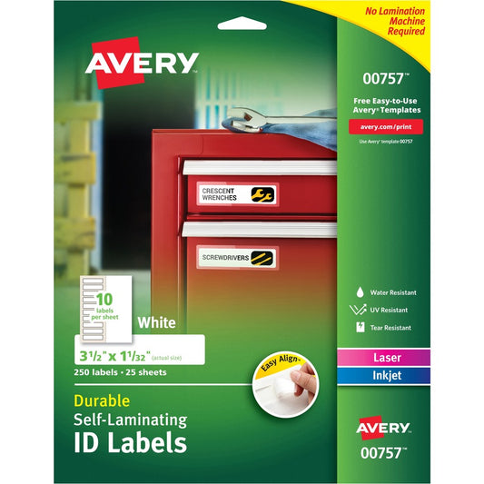 Avery&reg; Easy Align ID Label