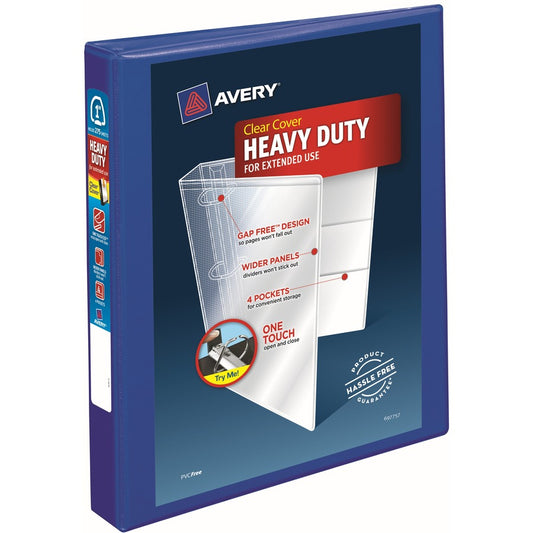 Avery&reg; Heavy-Duty View Binders - Locking One Touch EZD Rings